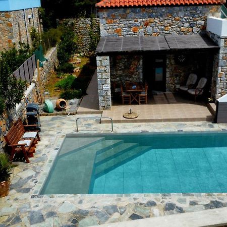 Villa Mavri Ruhige Private Pool Villa, Meerblick Agia Paraskevi  Eksteriør billede