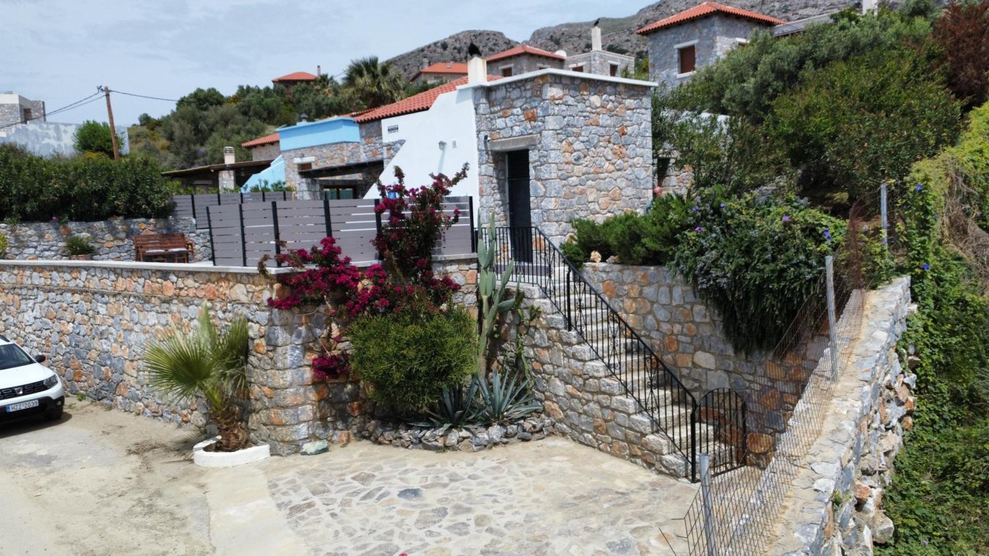 Villa Mavri Ruhige Private Pool Villa, Meerblick Agia Paraskevi  Eksteriør billede